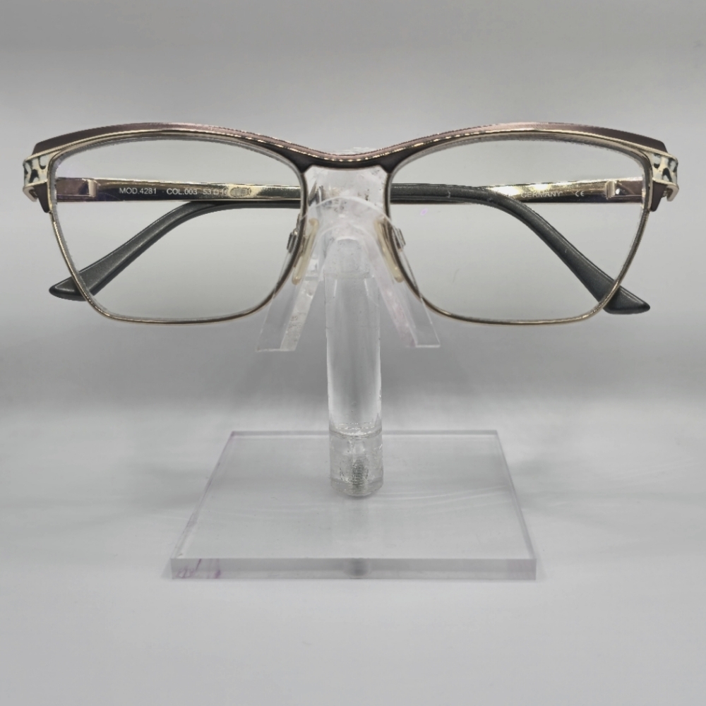 Cazal Grey & Black Eyeglass Frames